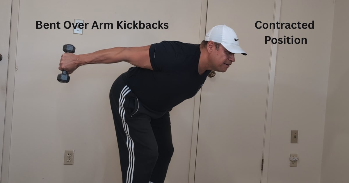 bent over arm kickback end bent over arm kickback end