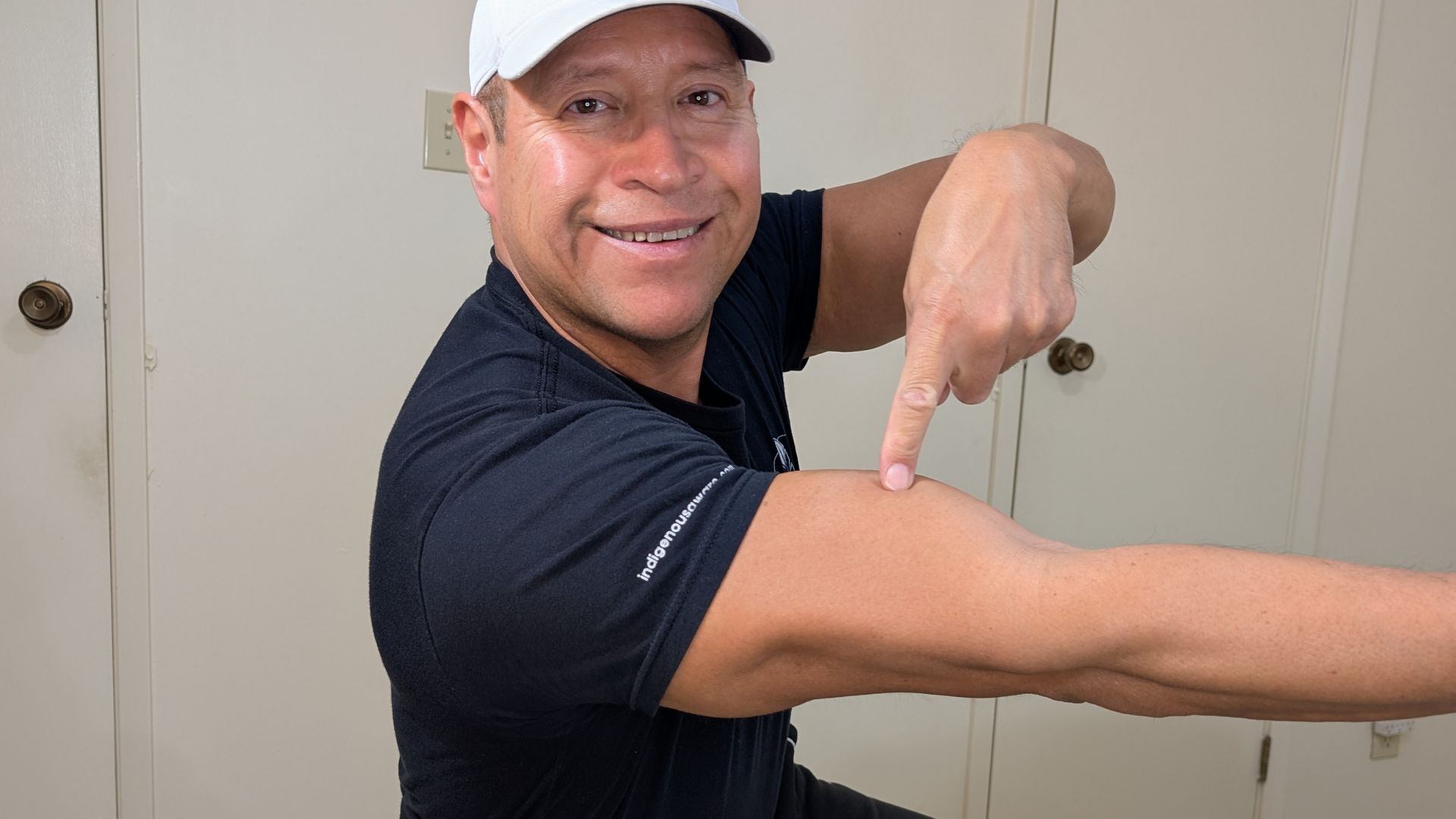 The biceps muscle The biceps muscle