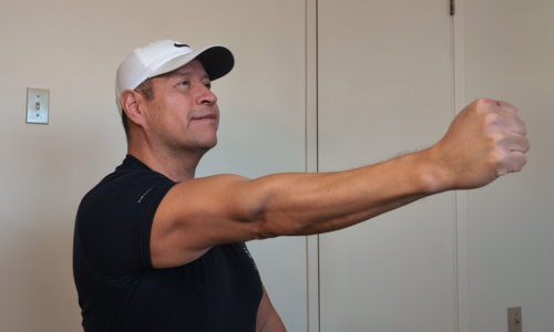 arm straightened arm straightened