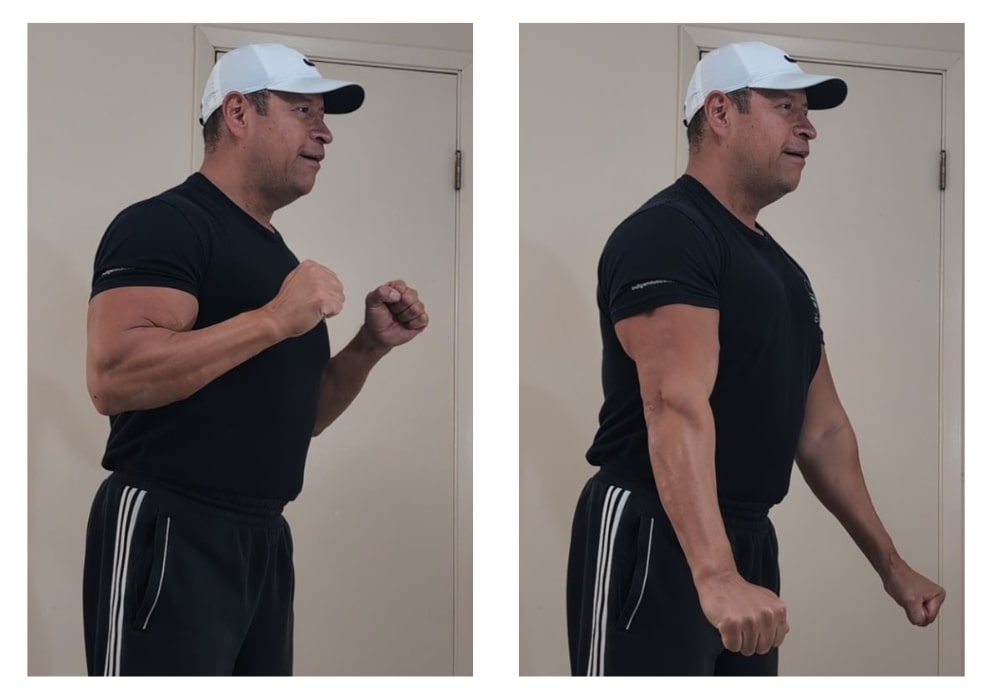 downward arm extension downward arm extension