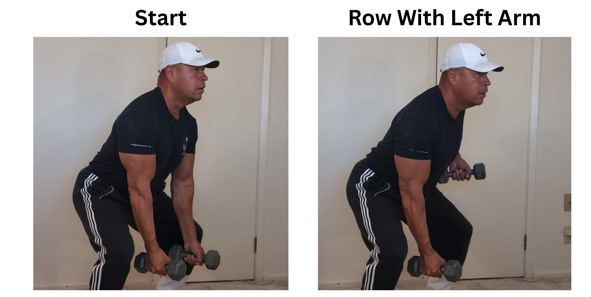 gorilla row left arm gorilla row left arm