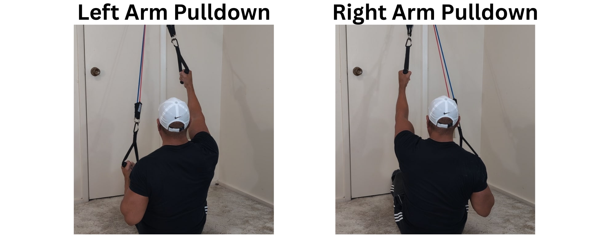single arm pulldowns