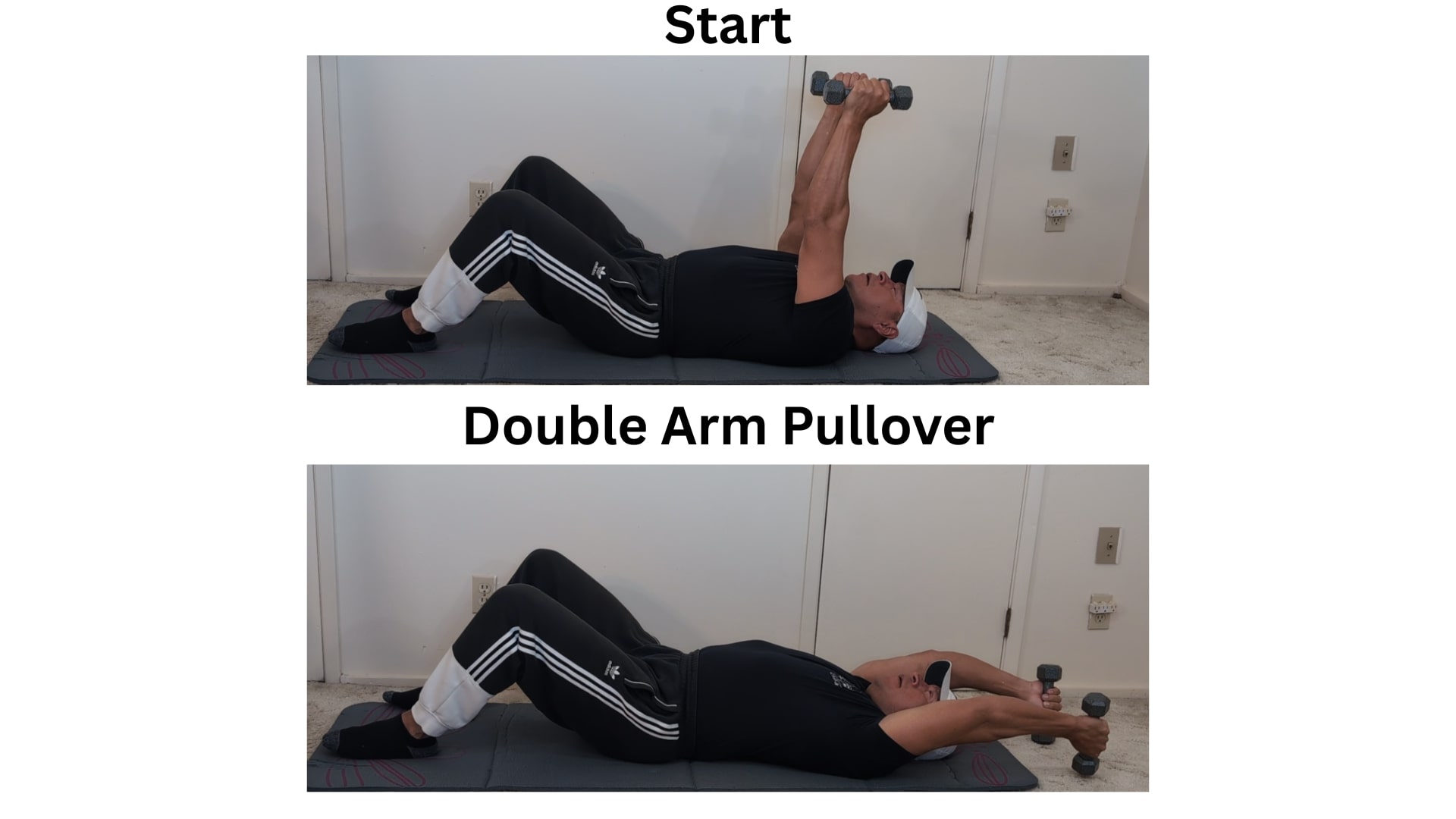 single to double arm pullover both arms single to double arm pullover both arms