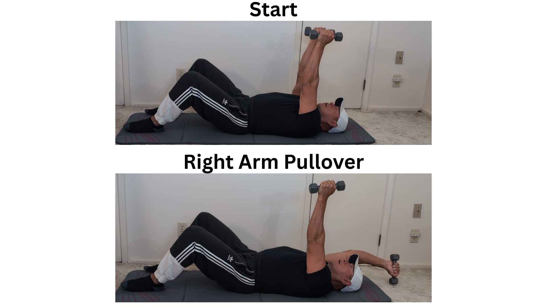 single to double arm pullover right arm single to double arm pullover right arm