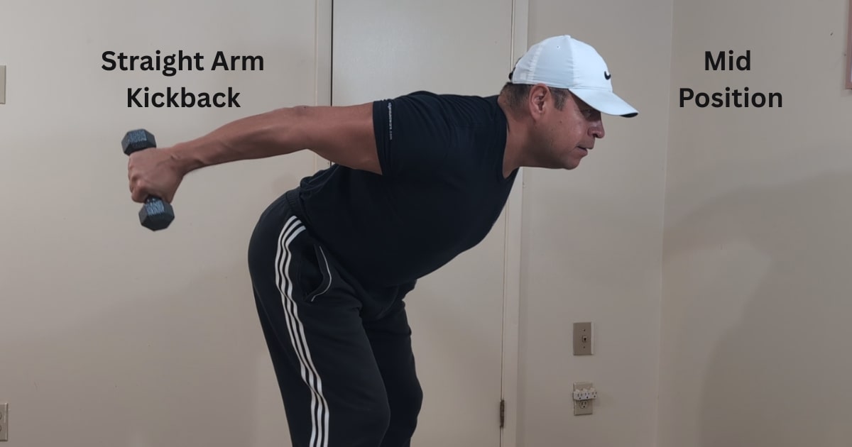 bent over straight arm kickback end bent over straight arm kickback end